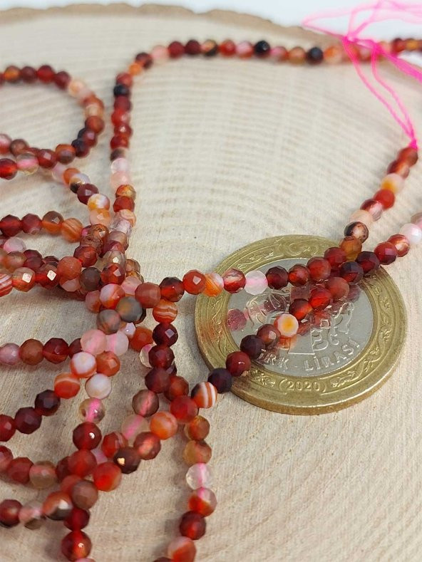 Akik Taşı Dizi 2,5mm - Resim 2