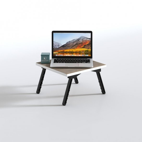 Kenzlife laptop dizüstü bilgisayar sehpası tankutay crd 20*39*39 yemek sofra siyah ayak - Resim 3