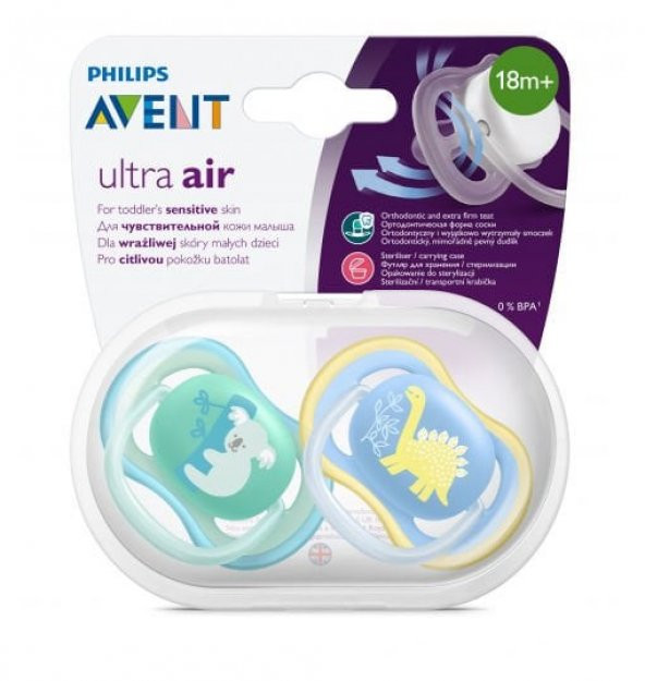 Philips Avent Ultra Air Emzik 18+ Ay 2li Erkek