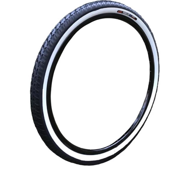 CST C1103 26X2.00 BİSAN BEYAZ YANAK HİZMET BİSİKLETİ DIŞ LASTİK - 3