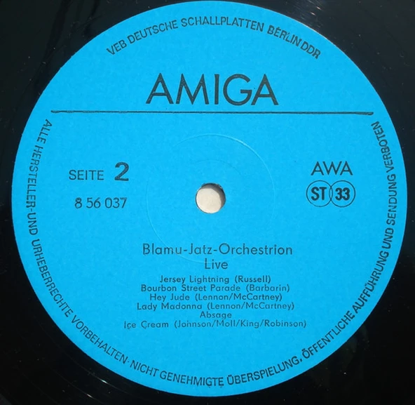 Blamu Jatz Orchestrion – Live jazz plak alithestereo - 4