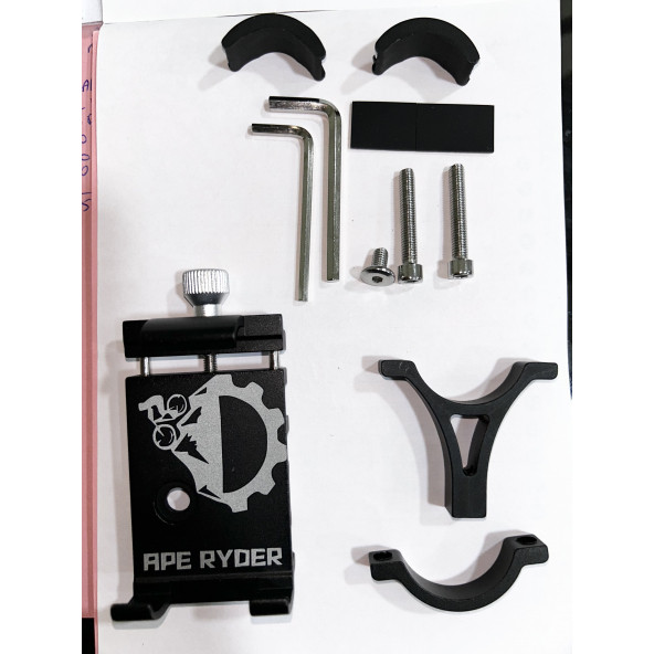 Bisiklet, Elektrikli Bİsiklet,Elektrikli Motor,Motosiklet , Scooter ,Atv Gidon Telefon Tutucu - 2