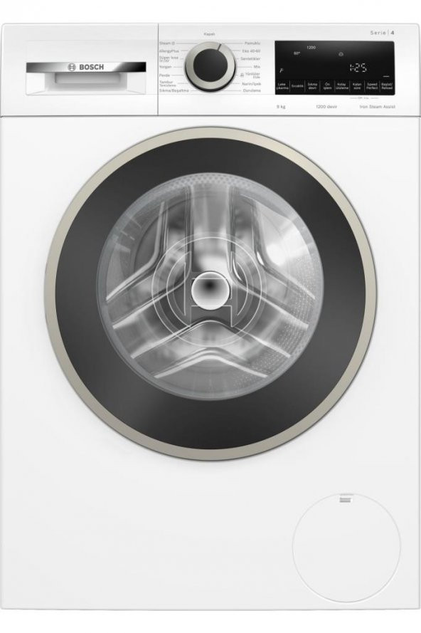 Wga142z0tr 9 Kg 1200 Devir Beyaz Çamaşır Makinesi