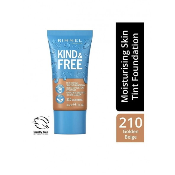 Rimmel London Kind Free Foundation 210 Golden Beige