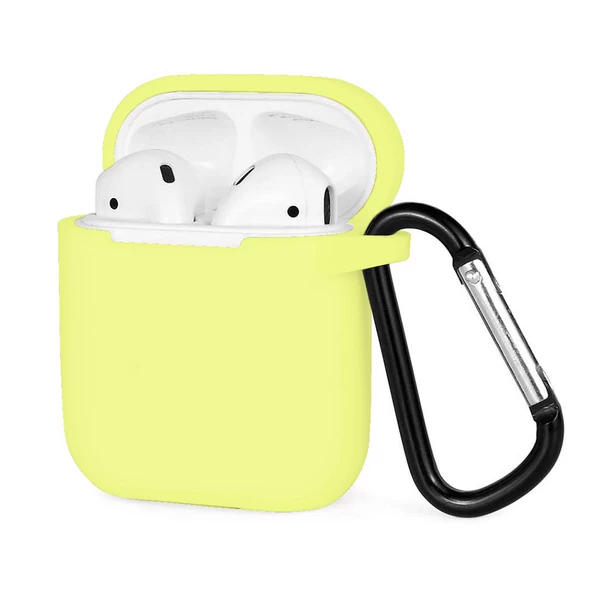 FitCase AirPods 1 ve 2. Nesil Lansman Silikon Kılıf - 3