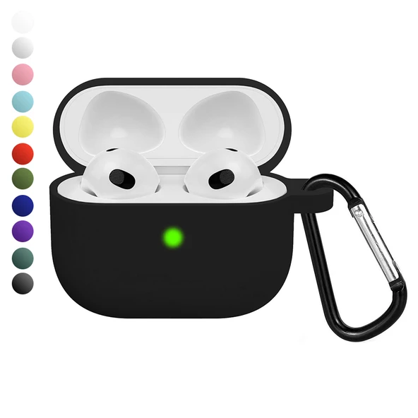 FitCase AirPods 3. Nesil Lansman Silikon Kılıf