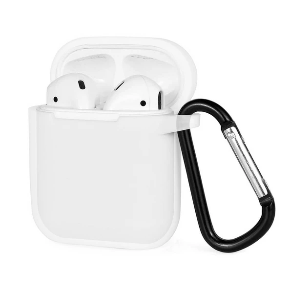 FitCase AirPods 1 ve 2. Nesil Lansman Silikon Kılıf - 9