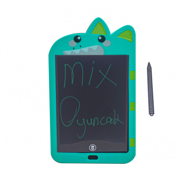 Yazı Tahtası Çocuk Yazı tahtası Dijital 8,5inc Ekran Kalemli Yeşil