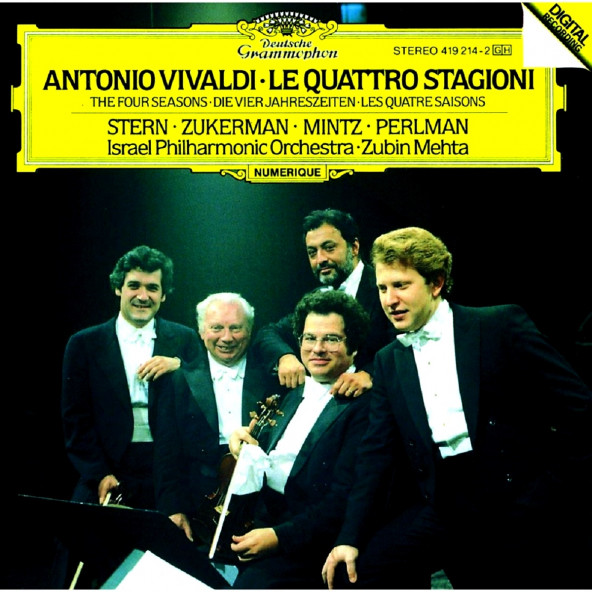 VIVALDI, ANTONIO - LE QUATTRO STAGIONI (THE FOUR SEASONS) (CD) (1983)