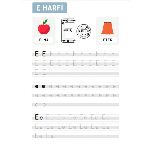 Okuma YAZMA Öğreten YAZ SİL Kitapları - 2