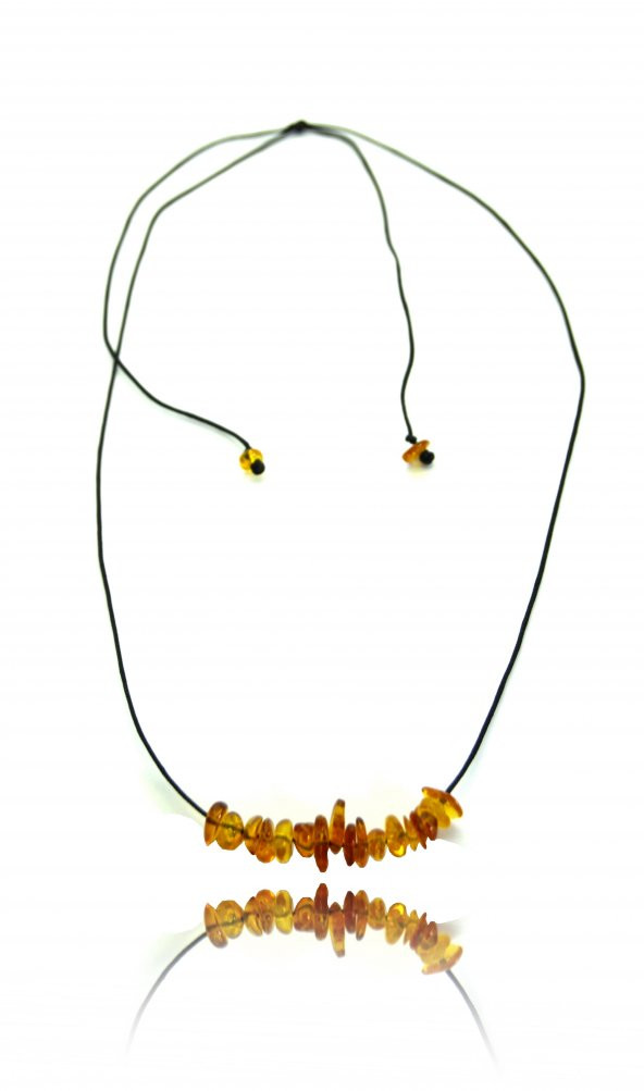 STONEAGE JEWELLERY Kehribar Antiallerjik Bayan Kolye - 2