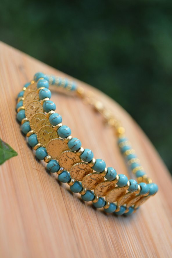 STONEAGE JEWELLERY Turkuaz TuğraIı Bileklik ürün görseli
