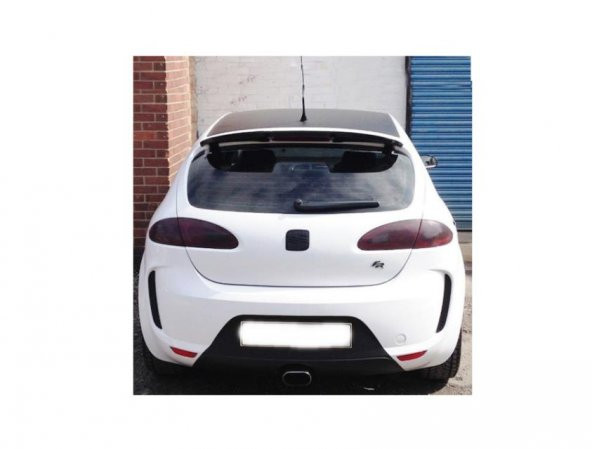 Seat Leon Cam Üstü Spoiler 2009-2012 Pianoblack - Resim 3