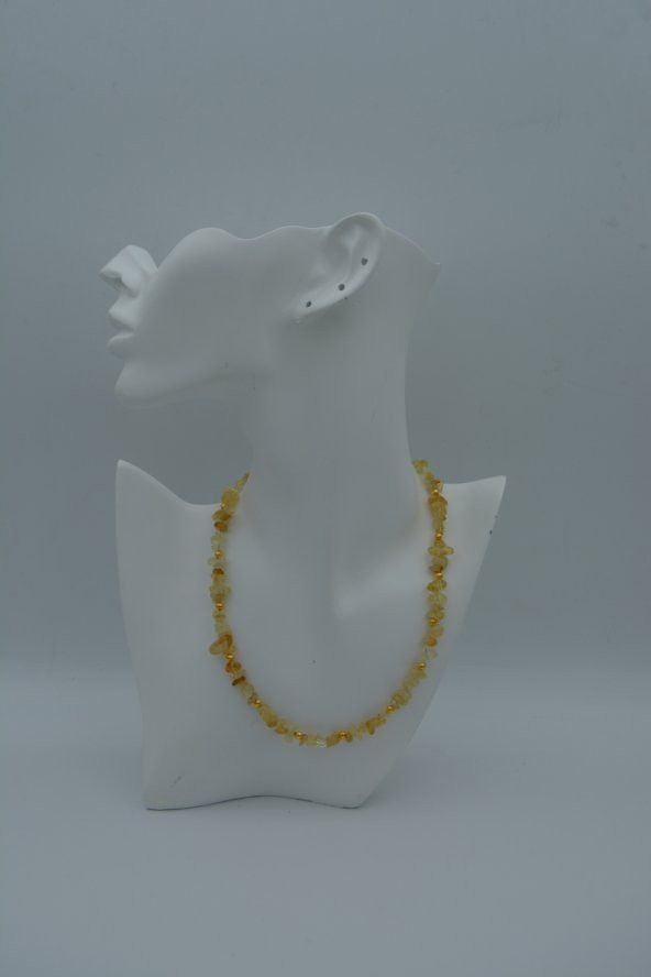 STONEAGE SİTRİN TAŞLI KOLYE - 2