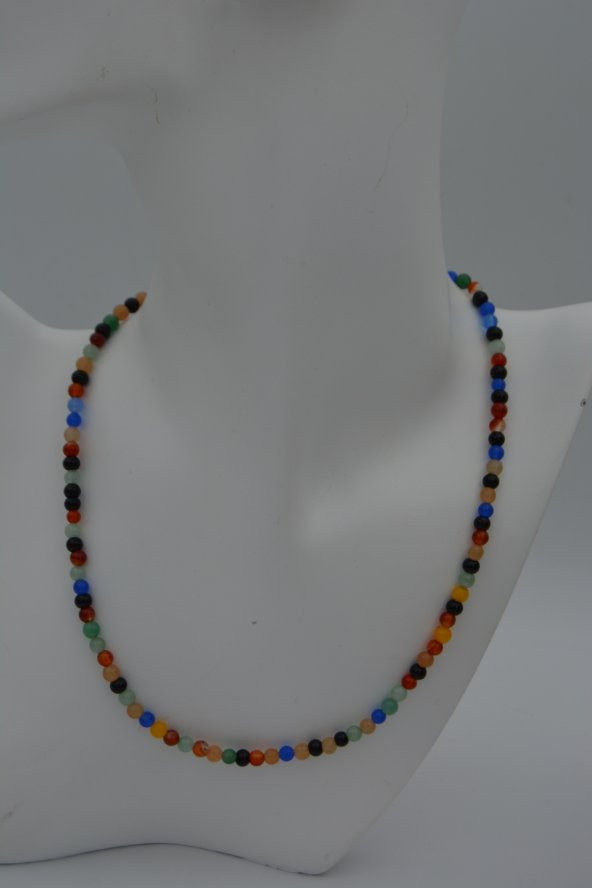 STONEAGE JADE TAŞLI KOLYE - Resim 2