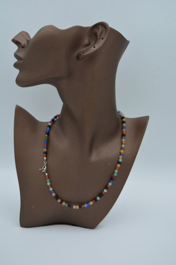 STONEAGE JADE TAŞLI KOLYE - Resim 3