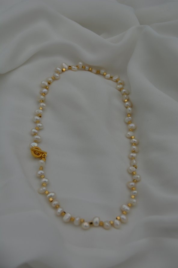 STONEAGE YASSI BAROK İNCİ KOLYE - Resim 3