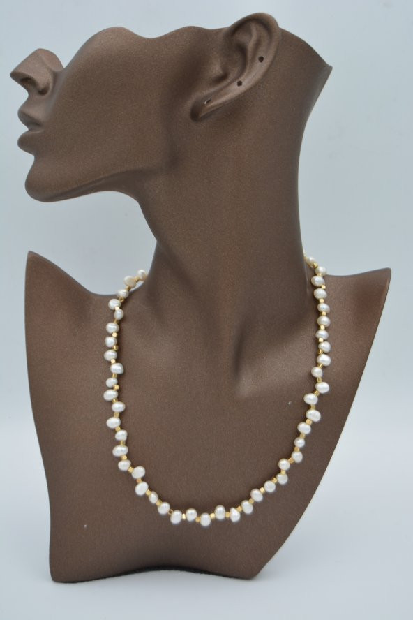 STONEAGE YASSI BAROK İNCİ KOLYE - Resim 5