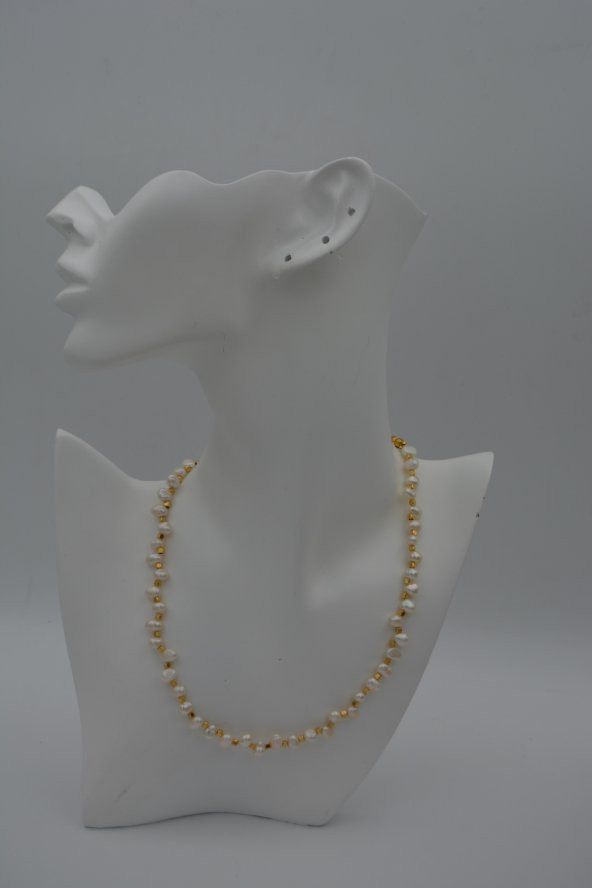 STONEAGE YASSI BAROK İNCİ KOLYE - Resim 8