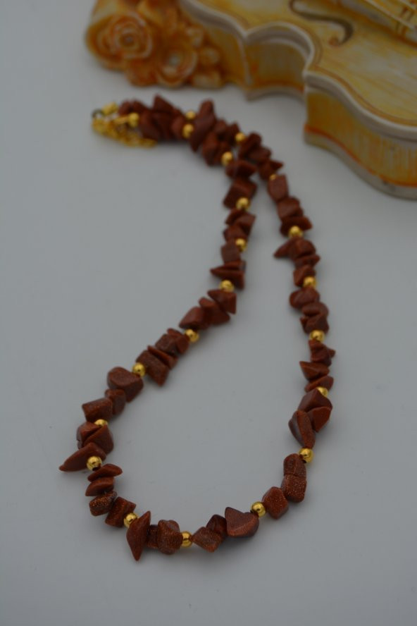 STONEAGE YILDIZ TAŞI TASARIM KOLYE - Resim 5