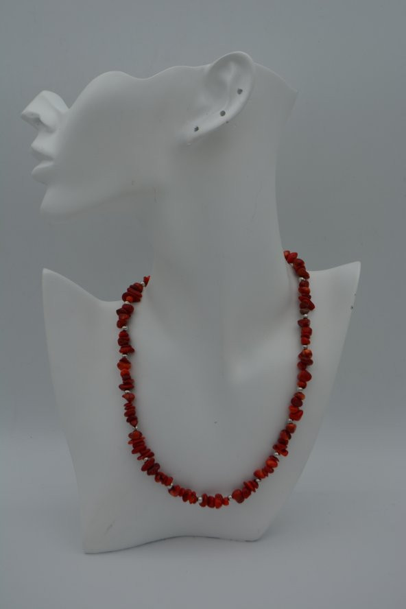 STONEAGE MERCAN DOĞALTAŞLI TASARIM KOLYE - Resim 3