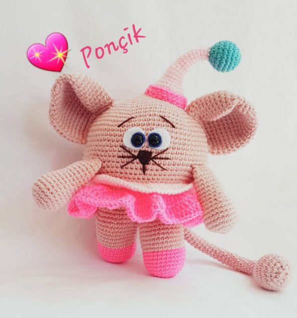 Ponçik Amigurumi Organik Oyuncak - 1
