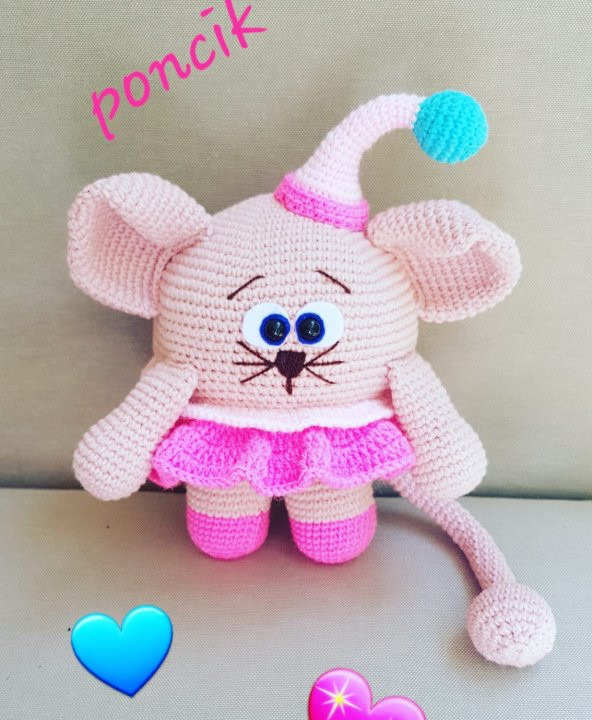Ponçik Amigurumi Organik Oyuncak - 3