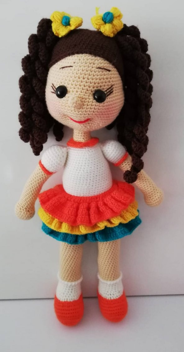 Sevimli Başak Bebek Amigurumi Organik Oyuncak - 1
