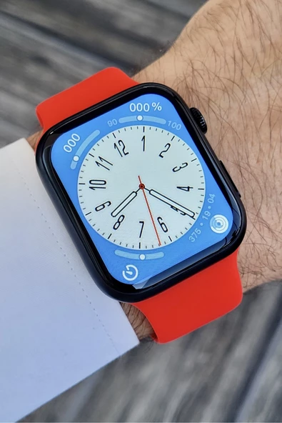 Ferrucci FCISTE212 Kırmızı Renk Android/ios Uyumlu Arama Konuşma Özellikli Akıllı Saat - 2