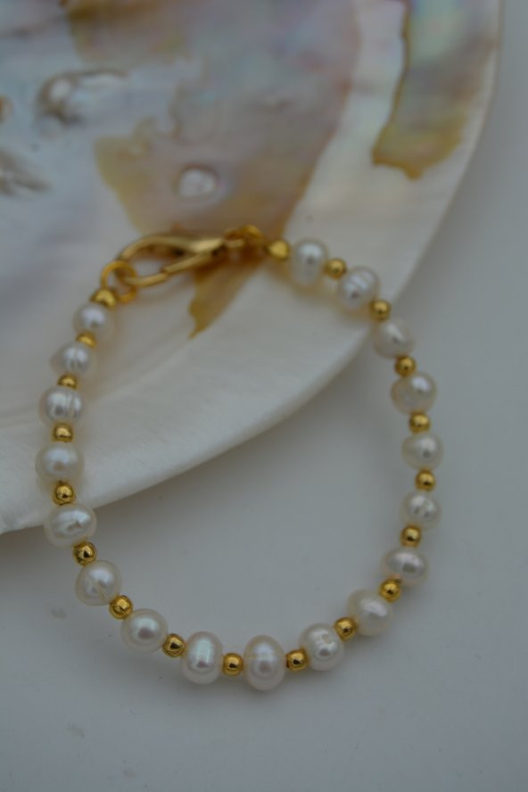 STONEAGE JEWELLERY İnci Bileklik - 3