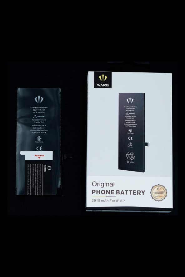 iPhone 6 Plus Uyumlu 2915 mAh Batarya