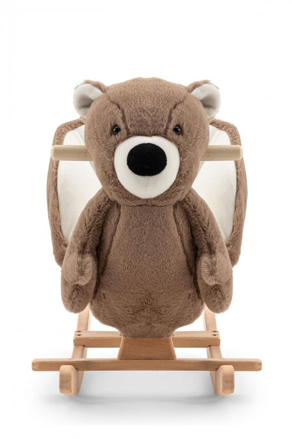 Wellgro Sallanan Oyuncak At, Sallanan Ahşap Ayıcık - 3