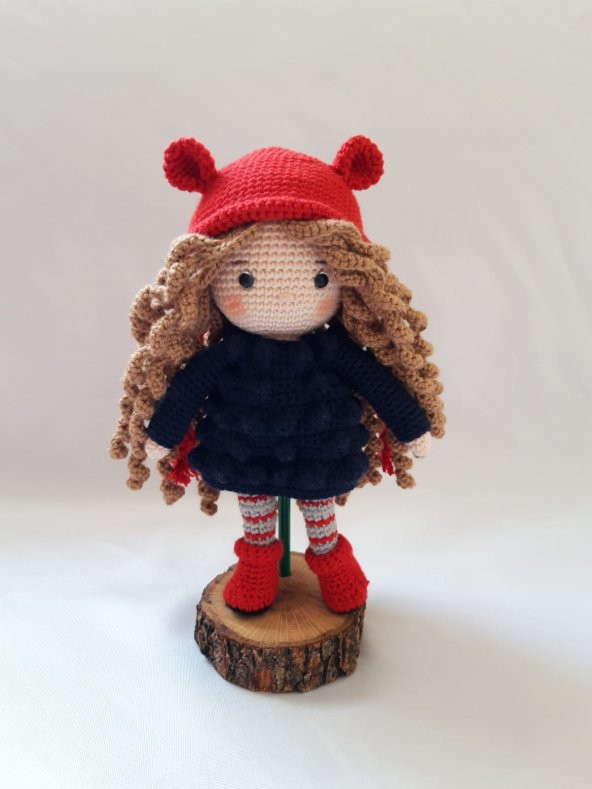 Nancy Girl dolls Bebek Amigurumi Organik Oyuncak - 2