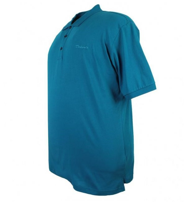Büyük Beden Erkek Tişört Süprem Polo Yaka Petrol - 3