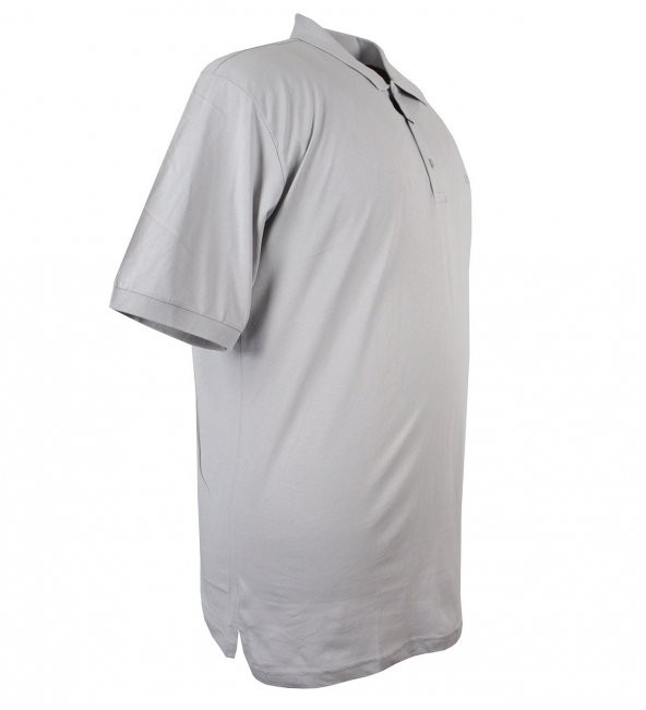 Büyük Beden Erkek Tişört Süprem Polo Yaka Gri - 2