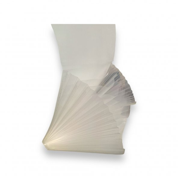 Maxx Cy-9654 Bölmeli Körüklü Dosya 13 Bölmeli - Pastel Beyaz - 2