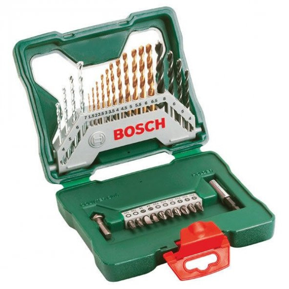 BOSCH 30 Parça Titanyum Delme Ve Vidalama Seti - 2607019324