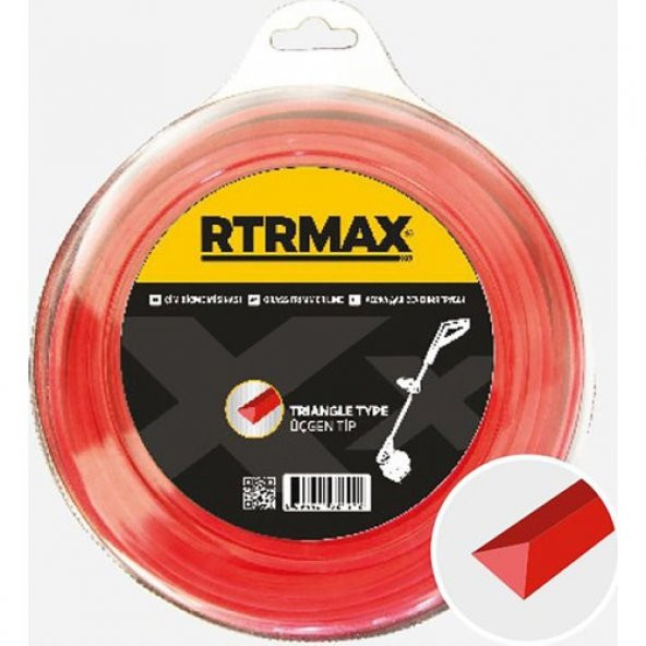 Rtrmax Rty233 Tırpan Misina Üçgen 3.3mm 55 M