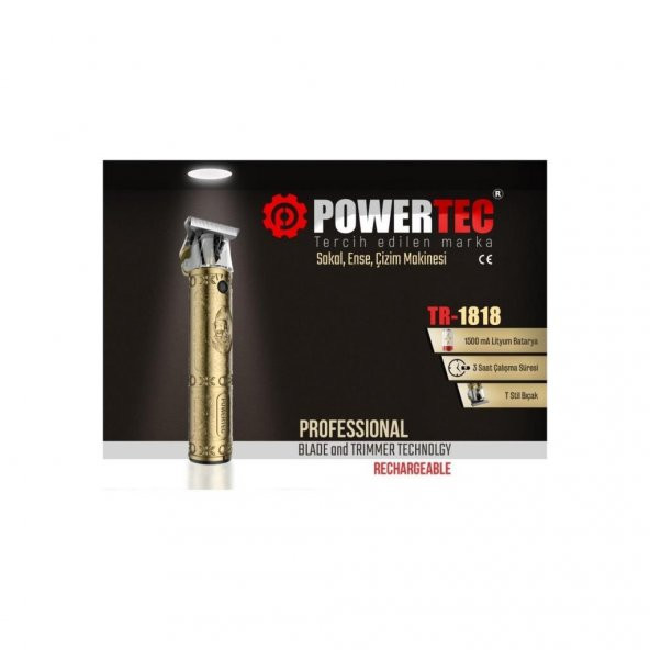 Powertec Tr-1818 Ense Sakal Kesme Makinesi - 3