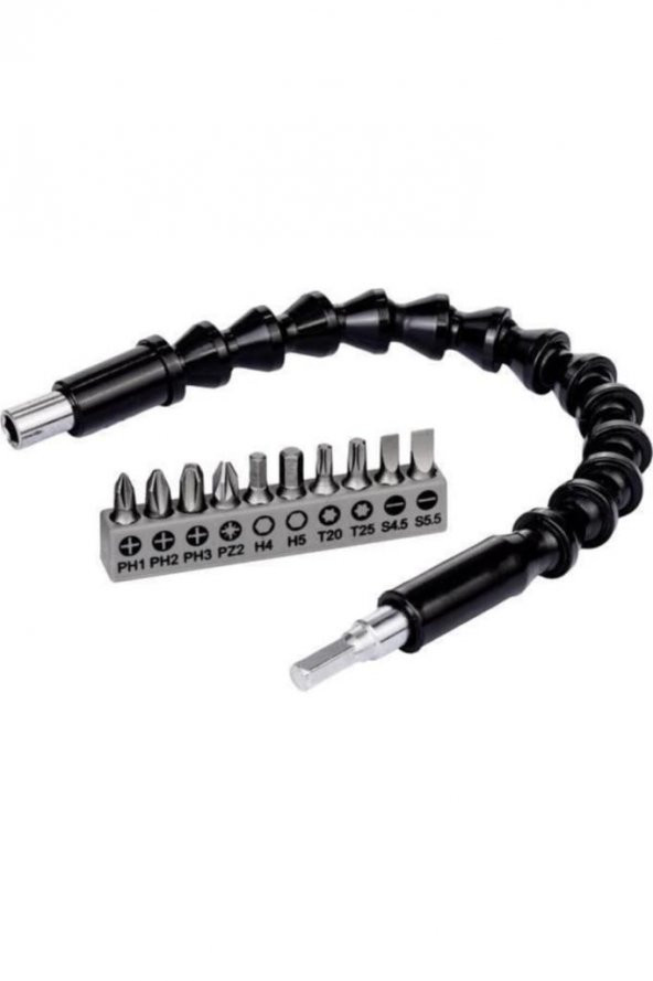 Bosch 10 Parça Vidalama Ve Uzatma Adaptörü