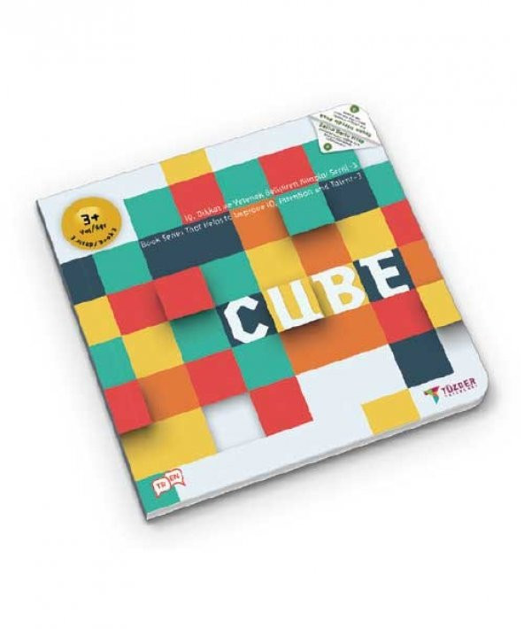 CUBE (3+ Yaş) IQ Dikkat Ve Yetenek Geliştiren Kitaplar Serisi