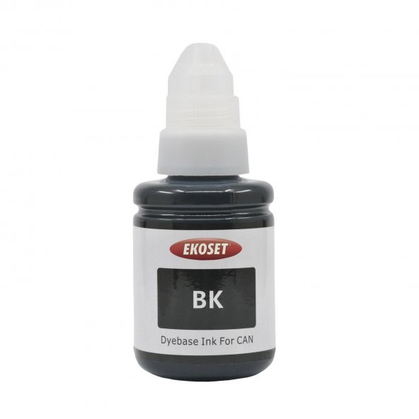 Ekoset Canon Pixma G3410 uyumlu Siyah mürekkep 135 ml ürün görseli