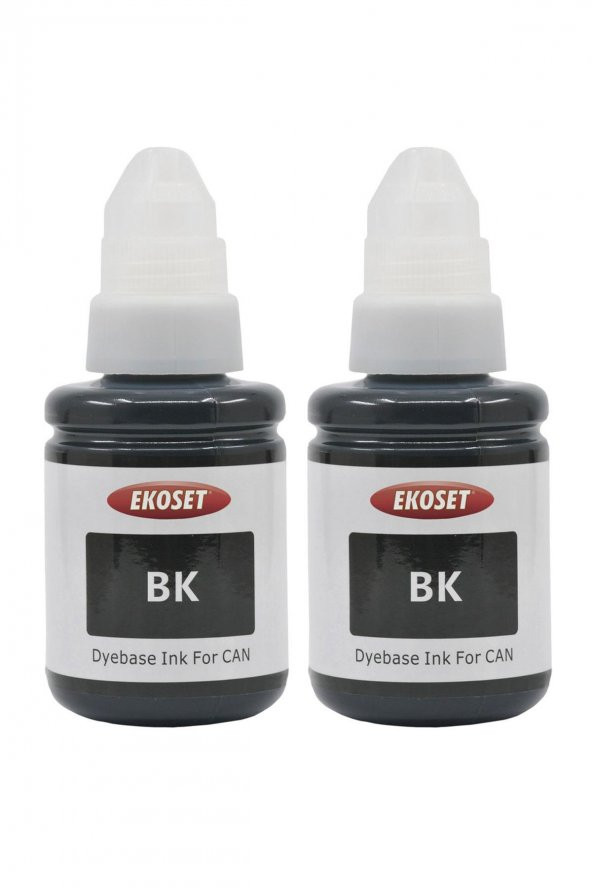 Ekoset Canon Pixma G3411 uyumlu Siyah mürekkep 2 adet 135 ml - Resim 3