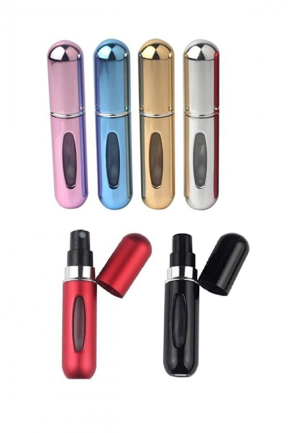 Taşınabilir Mini Parfüm Şişesi Doldurulabilir Atomizer Parfüm Şişeleri Boş Küçük