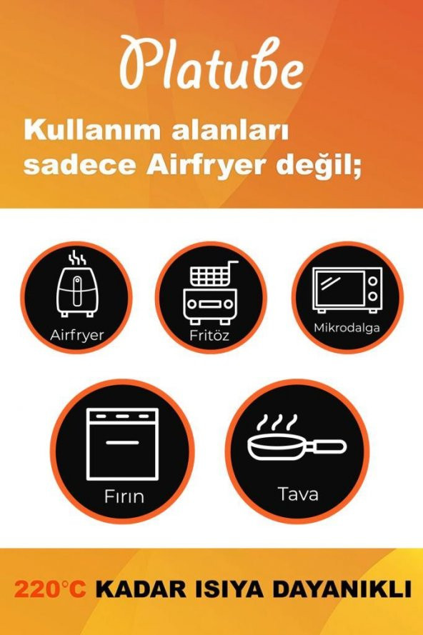 Pisirme Kagidi 50 adet Kare Delikli Airfryer Yagli Kagit Xiaomi Philips Tüm Markalara Uyumlu - 2
