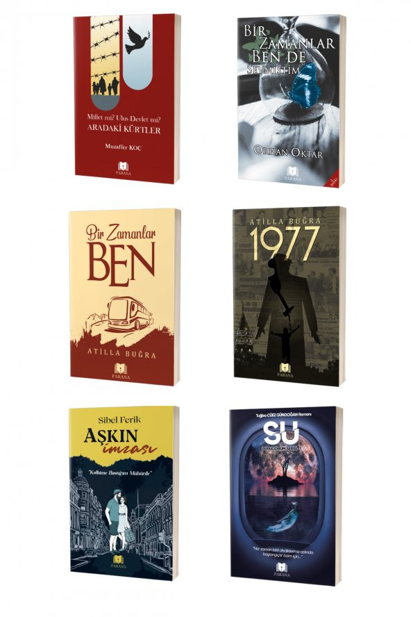 Popüler Yazarlar Seti | 6 Kitap Takım