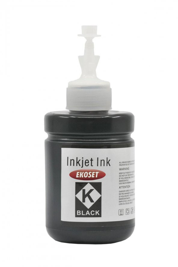 Ekoset Epson Workforce M105 Uyumlu Siyah Muadil Mürekkep 140 ml - Resim 3