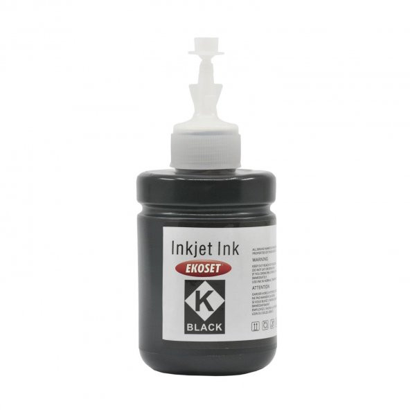 Ekoset Epson L655 uyumlu Siyah Muadil Mürekkep 140 ml