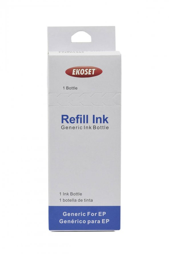 Ekoset Epson M100 M105 M200 Uyumlu Siyah Muadil Mürekkep 140 ml - Resim 4
