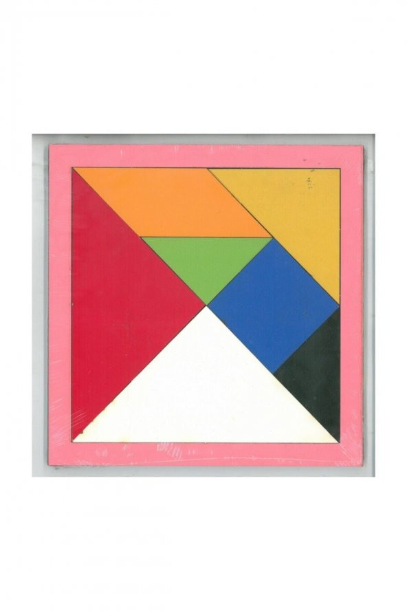 Ahşap Tangram Küçük 11x11 Cm